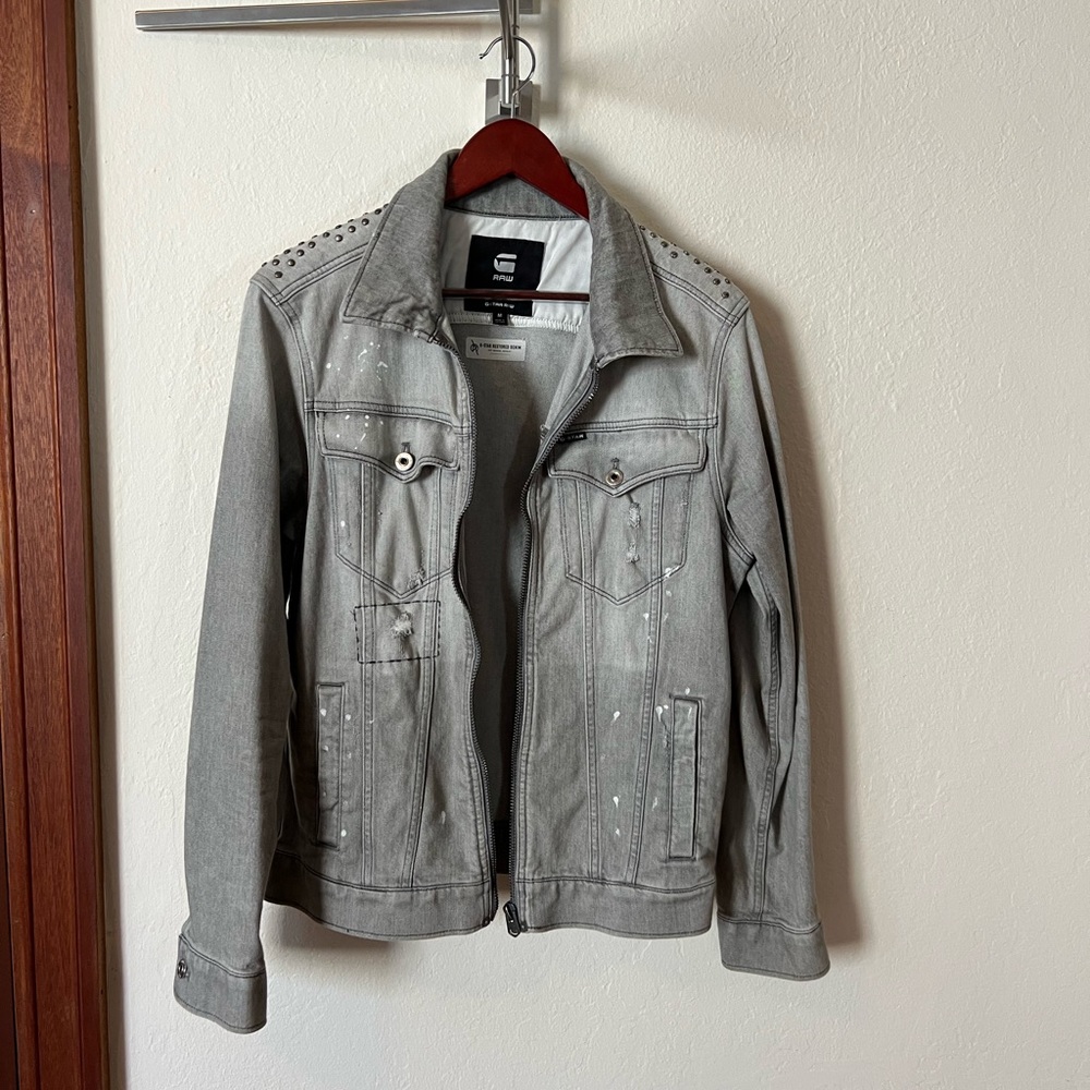 G-Star 3301 STUDS ZIP SLIM JACKET